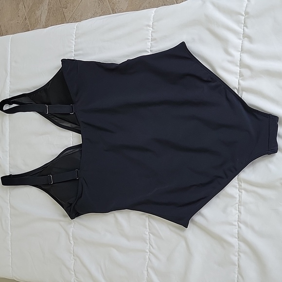 Sexy Mesh Tummy Control Full Coveragel One Piece Bathing Suit for Women - Picture 10 of 14